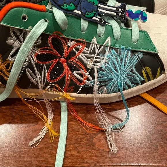 Adidas Men's Sean Wotherspoon x Superstar 'Super Earth, Size 9 - Picture 7 of 16